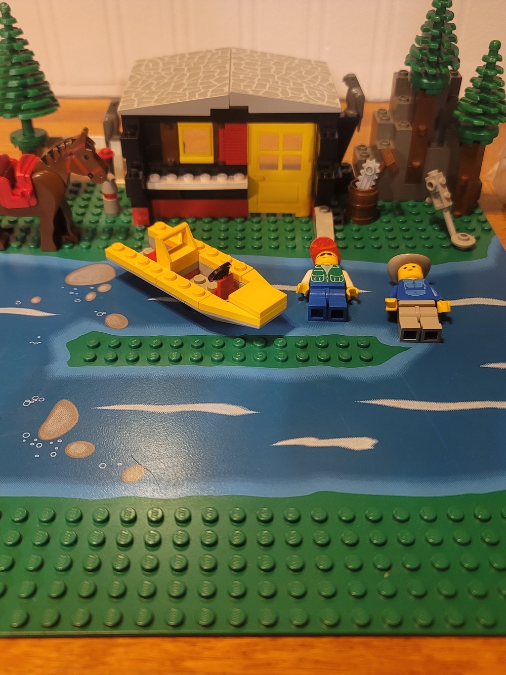 Lego Rocky River Retreat(1993) Incomplete Set